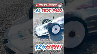 Arrma Limitless 6s Test Run | 124mph!! #speedrun #rccar #arrmalimitless #ytshorts #youtubeshorts