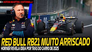 RED BULL VAI ARRISCAR MUITO COM RB21, AINDA MAIS QUE O RB20 É INSTÁVEL / ANTONELLI / ASTON MARTIN