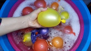 Balloon Asmr - Fun Water Balloons Pop part 38!!! - balloon water #satisfying  #asmr     #funny