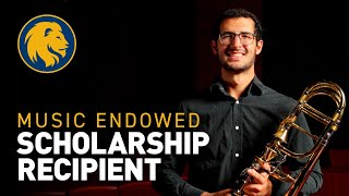 Anthony Breidi - Music Endowed Scholarship Recipient, Texas A&M University-Commerce