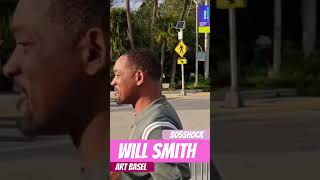 Will Smith spotted at Art Basel by  @305shocktv  @artbasel #willsmith #artbaselmiami #artbasel