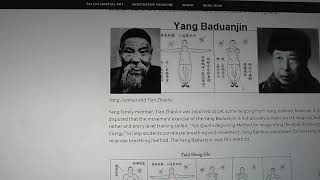 Yang Sheng Neigong: Heng-Ha intro set (Yang's Ba Duanjin)