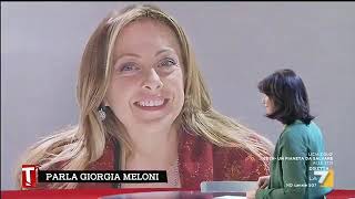 Giorgia Meloni 'Scontro Renzi Conte Bluffano'