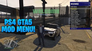 I USED A GTA5 PS4 STORY MODE MOD MENU! GTA5 STORY MODE MOD MENU