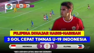 🔴 [LIVE INDOSIAR] DEBUT JENS REVAN TIMNAS INDONESIA U-19 VS FILIPINA PIALA AFF U-19 🔴 Berita Timnas