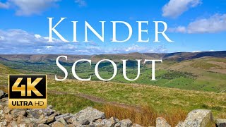 Kinder Scout / Jacobs Ladder Edale - Peak District National Park 4K Drone Video