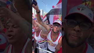 TORCIDA DO SÃO PAULO CANTA ANTES DA FINAL DA COPA DO BRASIL