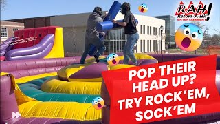 Want To Play A Life-Size Rock'em, Sock'em? You Can With Us!