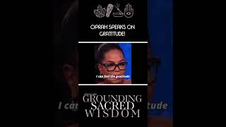 Oprah speaks on GRATITUDE! #Oprah #OprahWinfrey #Gratitude