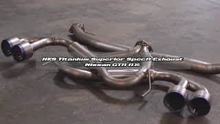 Deft Motion | HKS Titanium Superior SpecR Exhaust - Nissan GTR R35 09+ Overview