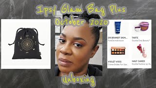 October Ipsy Glam Bag Plus unboxing