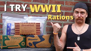 Eating WWII Rations: A Taste Test