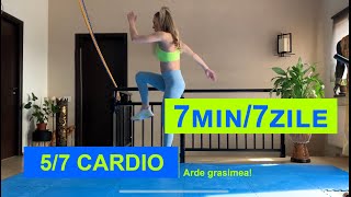 5/7 SLABESTWE TOT CORPUL - CARDIO ( 7min/ 7zile)