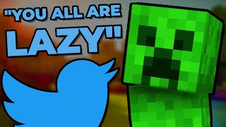 Twitter is now harassing Minecraft's employees...