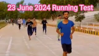 23 June 2024 Running Test Saeedabad Police Training Center Karachi || Sindh Police