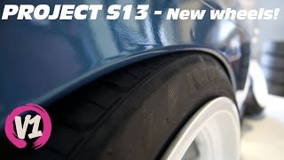 Project S13 240SX [Episode 7 pt1] - TEAM GETS ALL NEW WHEELS!