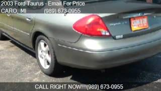 2003 Ford Taurus SES 4dr Sedan for sale in CARO, MI 48723 at