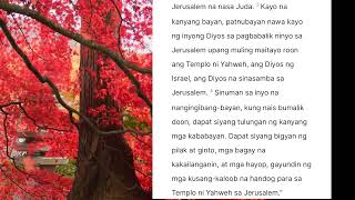 Ezra 1 | Pinabalik ni Ciro ang mga Judio | Tagalog Audio Bible Reading with Cille