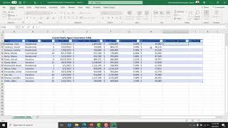 Create, Sort, and Query Tables in Excel