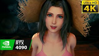 Aerith bikini date night FINAL FANTASY 7 REMAKE | RTX 4090 Ultra High Graphics Gameplay