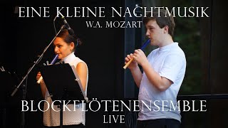 Eine kleine Nachtmusik - Blockflötenensemble