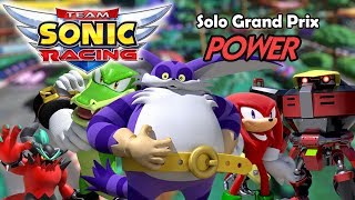 Team Sonic Racing - Solo Grand Prix on Expert with Power Characters