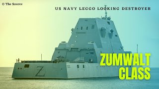 Zumwalt Class Destroyer | Leggo Box Looking Destroyer Of U.S Navy #shorts The Source