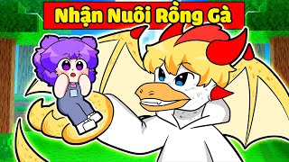 NABEE BẤT NGỜ NHẬN NUÔI EM BÉ RỒNG GÀ ĐÁNG YÊU TRONG MINECRAFT*NABEE RỒNG GÀ  👶🐤🐲