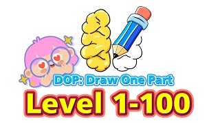 DOP: Draw One Part - Level 1 - 100 Gameplay Walkthrough