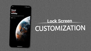 World Best Android Lock Screen Customization 😎😎