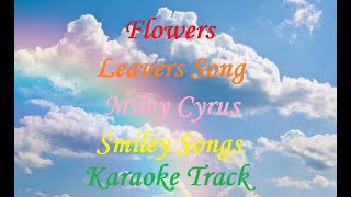 Flowers Leavers Song Karaoke Track original key