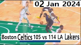 NBA Boston Celtics vs LA Lakers