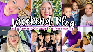 WEEKEND VLOG |SCONES FAIL | grand babies sleepover + we're going away #sconesrecipe #makingmemories