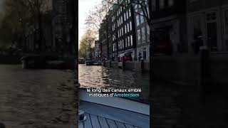 Les canaux d'Amsterdam #voyage #amsterdam #paysbas #vacances #activités #shorts