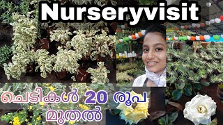 Nurseryvisit😍|Cheapest Hanging pots|Plants with price|Limra garden|Fidhusworld|