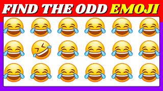 Find The Odd One Out - Emoji Edition | Easy, Medium, Hard Level | 94% Cannot Score