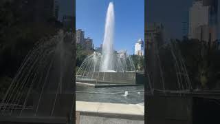 Fountain cooling water #weatherhot#refreshingmoments #youtubeshorts