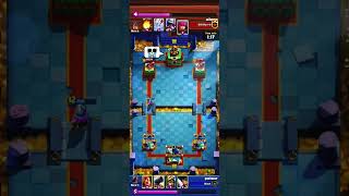 A hard fought battle..... #clashroyale #shorts