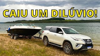 DESCENDO A LANCHA COM A TOYOTA SW4 NOVA