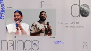 CULTO DE DOMINGO IR | 11h | Pr Janderson Moura + Louvor IR