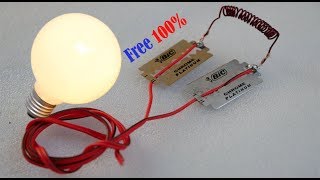 How to Free Energy Generator 100% Using bic chrome platinum | Electric 2019