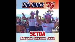 LINE DANCE SETDA KABUPATEN KEPULAUAN TALAUD