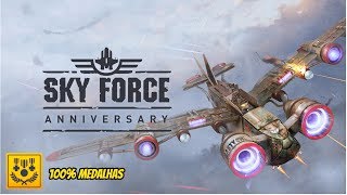 Sky Force - Medalhas