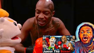 SML Movie: Junior The Boxer! (REACTION) #sml #miketyson #jakepaul #boxing #jeffy 😂🥊