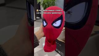 Wake up dude, new Spidey mask just dropped 🤑 #spiderman2 #marvel