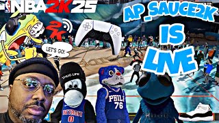 NBA 2K25 Running squads with AP Provning Grounds,Triple Threat, The Theater.