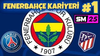 FENERBAHÇE KARİYERİNE BAŞLIYORUZ! DESTEK BEKLİYORUM!!! / SOCCER MANAGER 2025 MOBILE 1.BÖLÜM