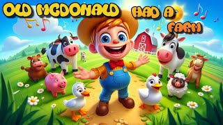 🌟 “🎵 Old MacDonald Had A Farm - Fun 3D Animation for Kids! 🚜🐷🐥” 🎶 Nursery Rhymes For Learning