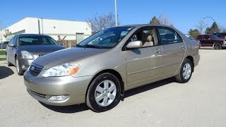 2006 Toyota Corolla LE Review, Start Up and Walkaround