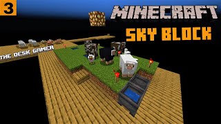 Minecraft Sky Block - Got Water and Some Animals : Series Ep 3: Hindi